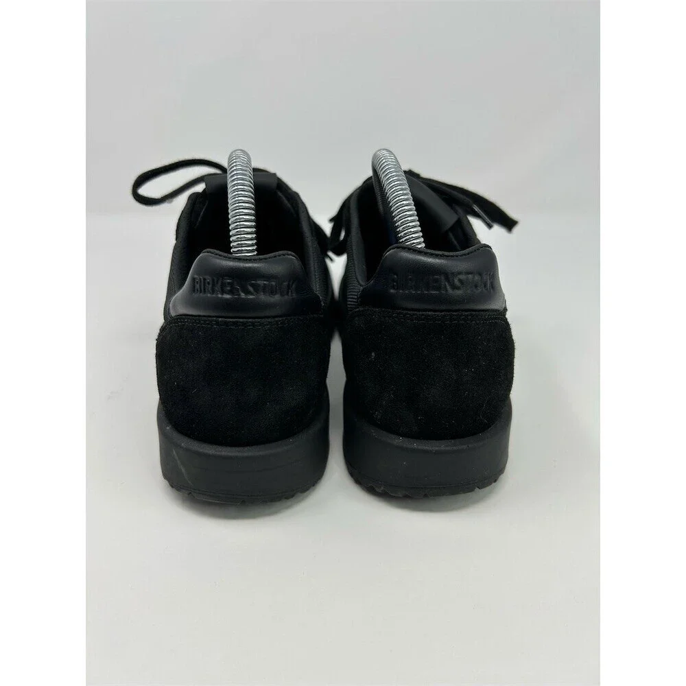 Birkenstock Honnef City Lace-Up Low Top Sneakers Black Unisex Adults Size 40